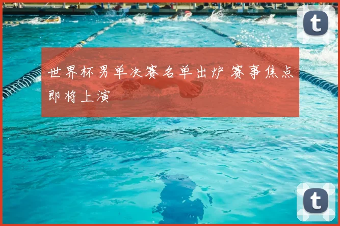 世界杯男单决赛名单出炉 赛事焦点即将上演