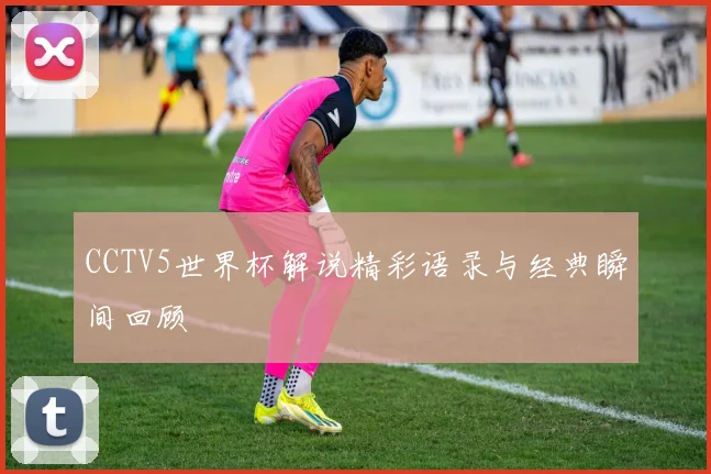 CCTV5世界杯解说精彩语录与经典瞬间回顾
